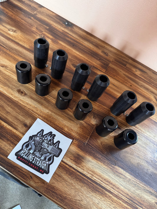 Rolling Straight Shock Sliders