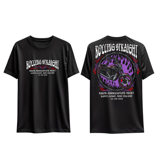 Rolling Straight Traditional Workshop Tee