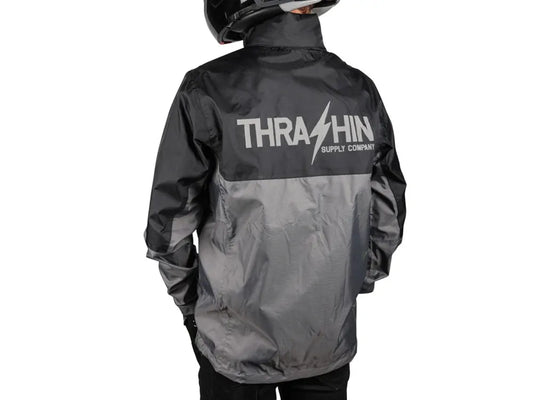 Mission Rain Jacket V2 – Black & Grey